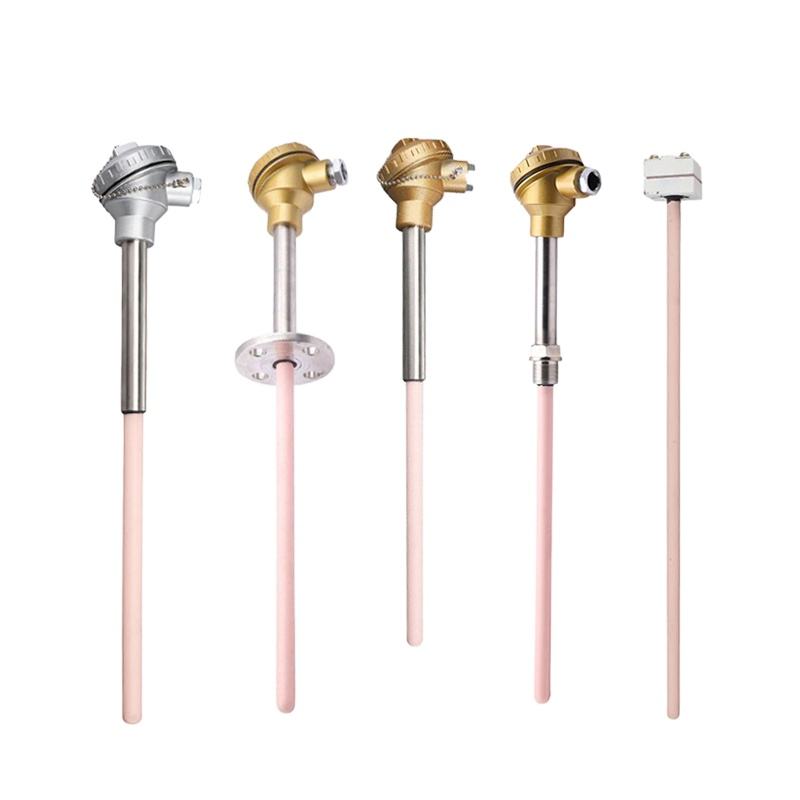 0.2~0.4mm 와이어 직경 유형 S/B/R 백금-로듐 열전대로 용융 금속용 고온 센서 프로브