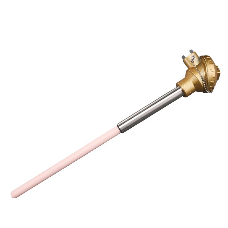 0.2~0.4mm 와이어 직경 유형 S/B/R 백금-로듐 열전대로 용융 금속용 고온 센서 프로브